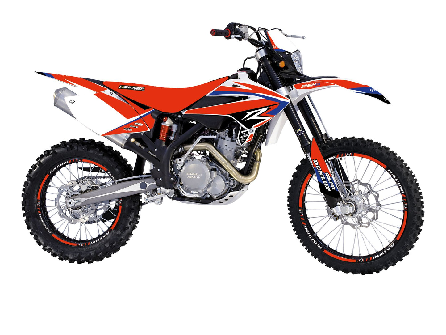 Kit Adesivi Dream 5 Chrome Blackbird Beta RR 4T 450 2005-2006