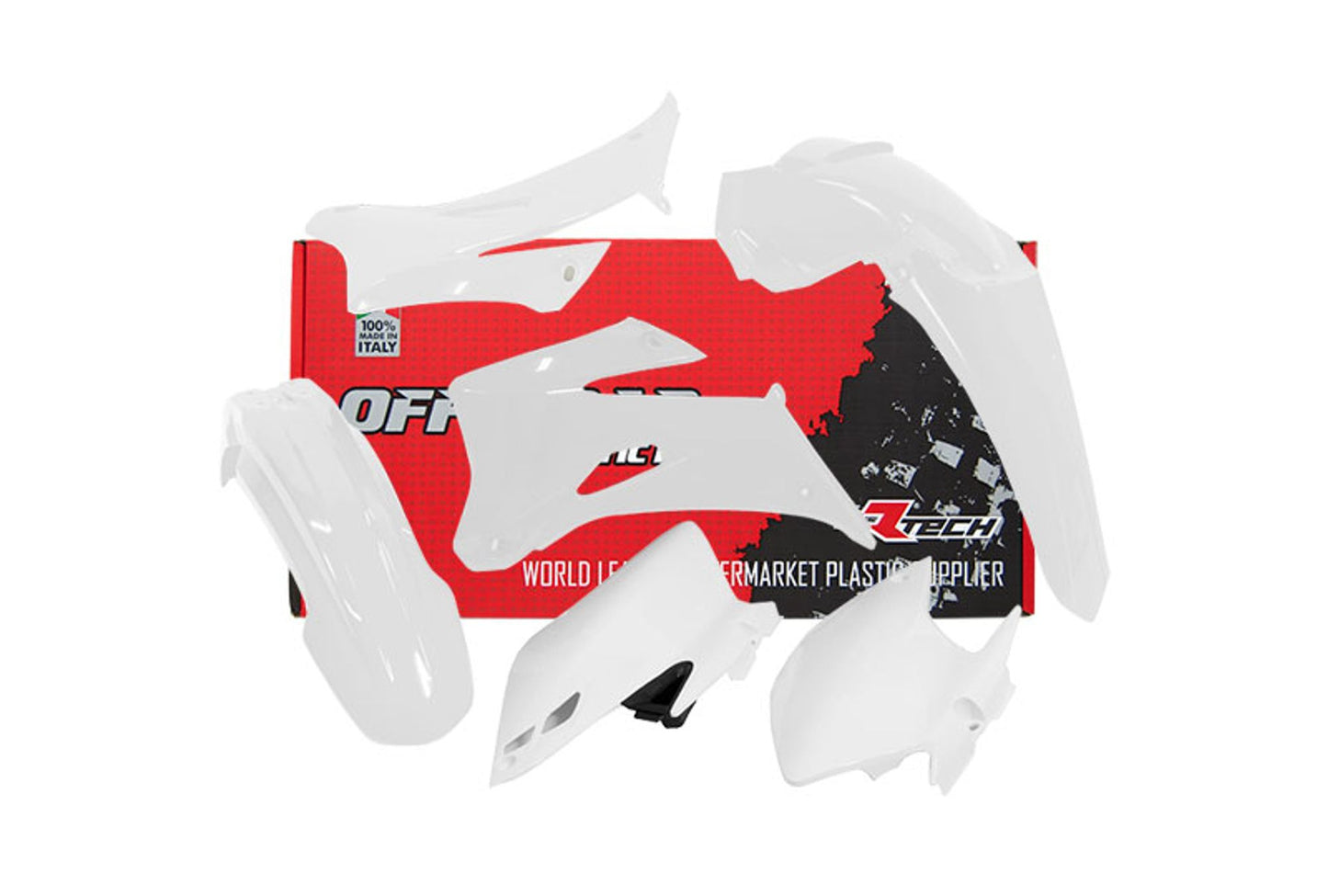 Kit Plastiche Racetech YAMAHA WRF SENZA TABELLA ANTERIORE 2007-2011 Kit BIANCO