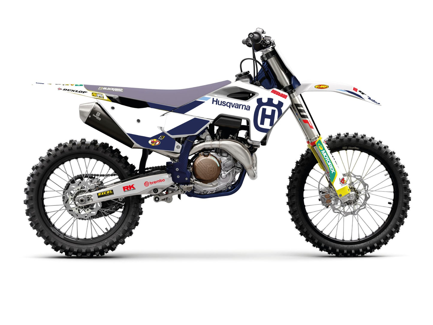 Kit Adesivi Replica Team Husqvarna Factory MxGP 25 Husqvarna FC 450 2023-2024
