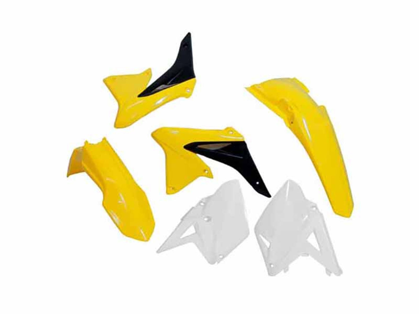 Kit Plastiche Racetech SUZUKI RM 450X SENZA TABELLA ANTERIORE 2010-2019 Kit Completo