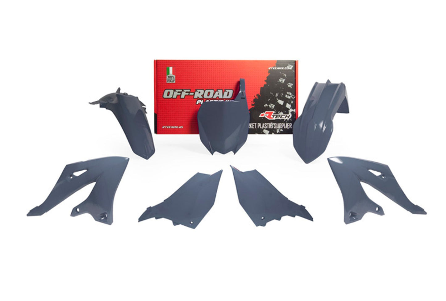 Kit Plastiche Racetech YAMAHA YZ 125/250 2022-2026 Kit GRIGIO QUANTUM