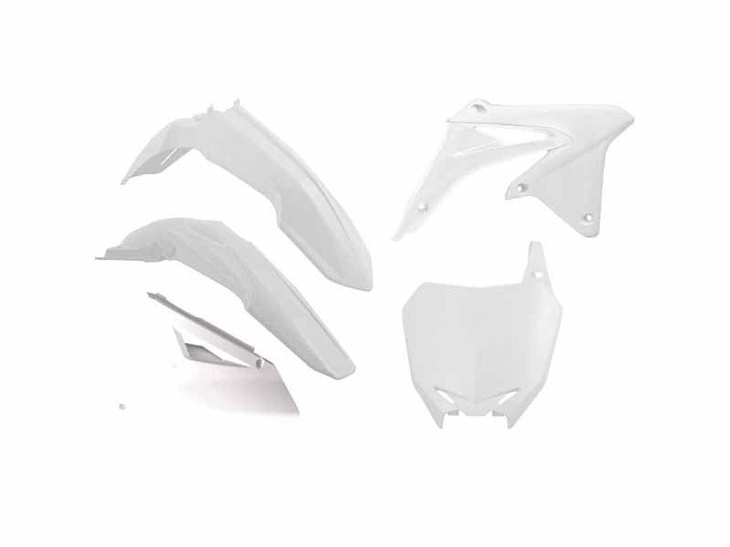 Kit Plastiche Racetech SUZUKI RMZ 450 2008-2017 Kit Completo Enduro Motocross BIANCO