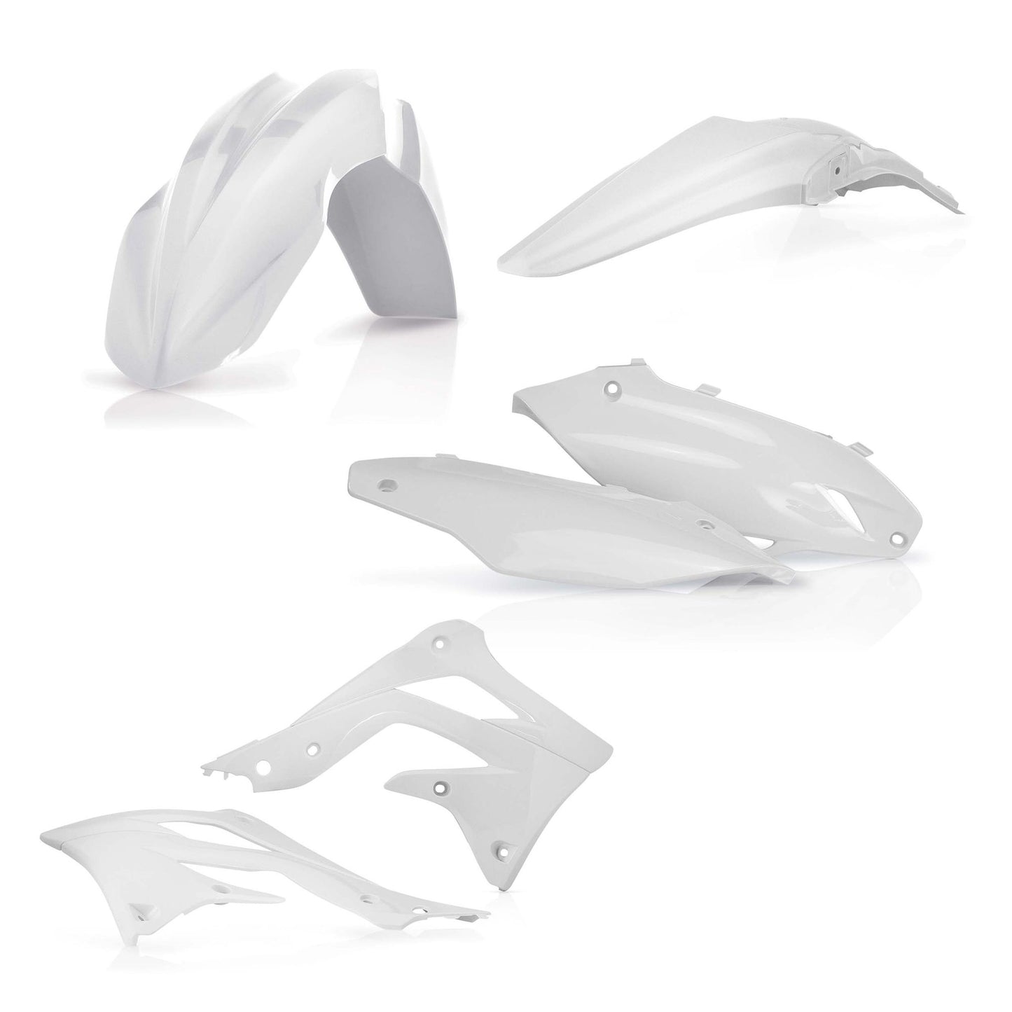 KIT PLASTICHE KAWASAKI KXF450 2013 ACERBIS BIANCO