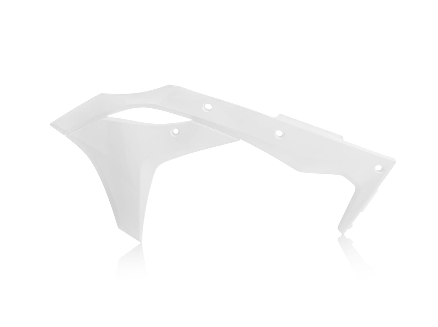 SPOILER RADIATORE KAWASAKI KXF 250 2017 ACERBIS BIANCO