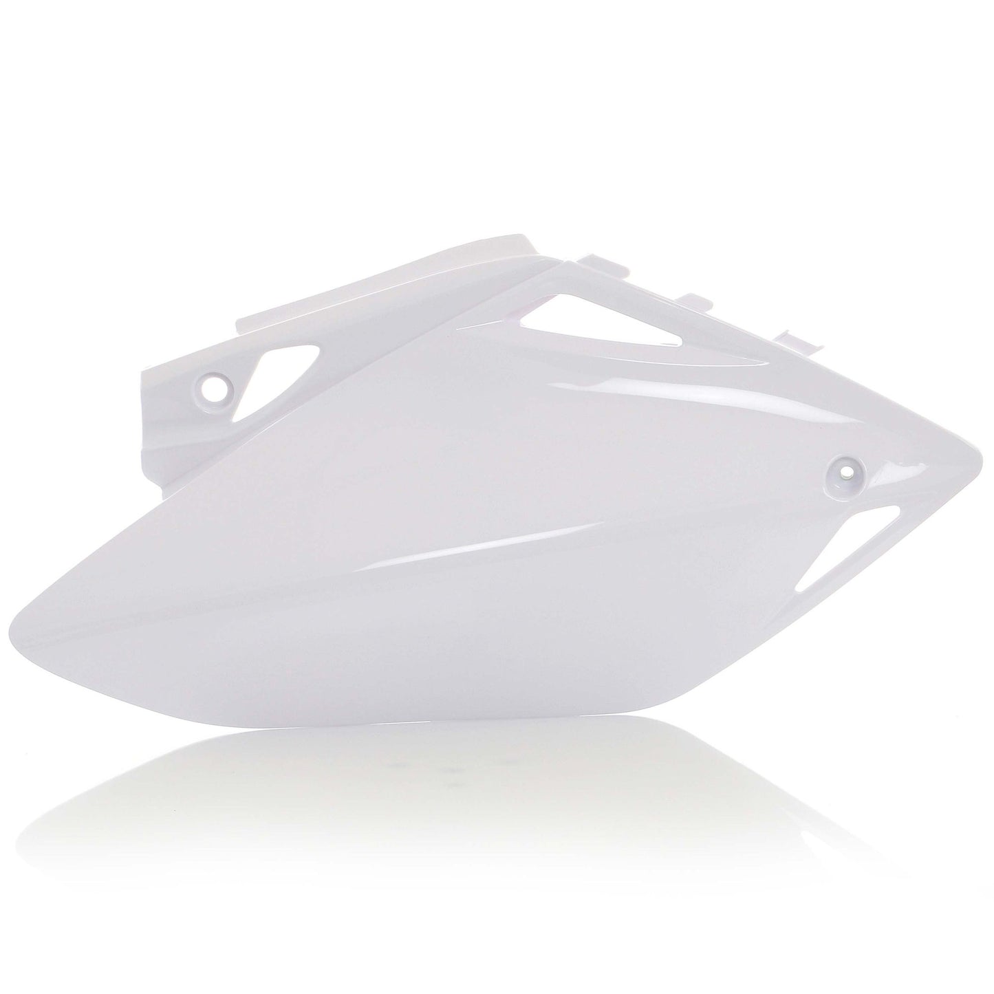 LATERALI PORTANUMERO HONDA ACERBIS BIANCO