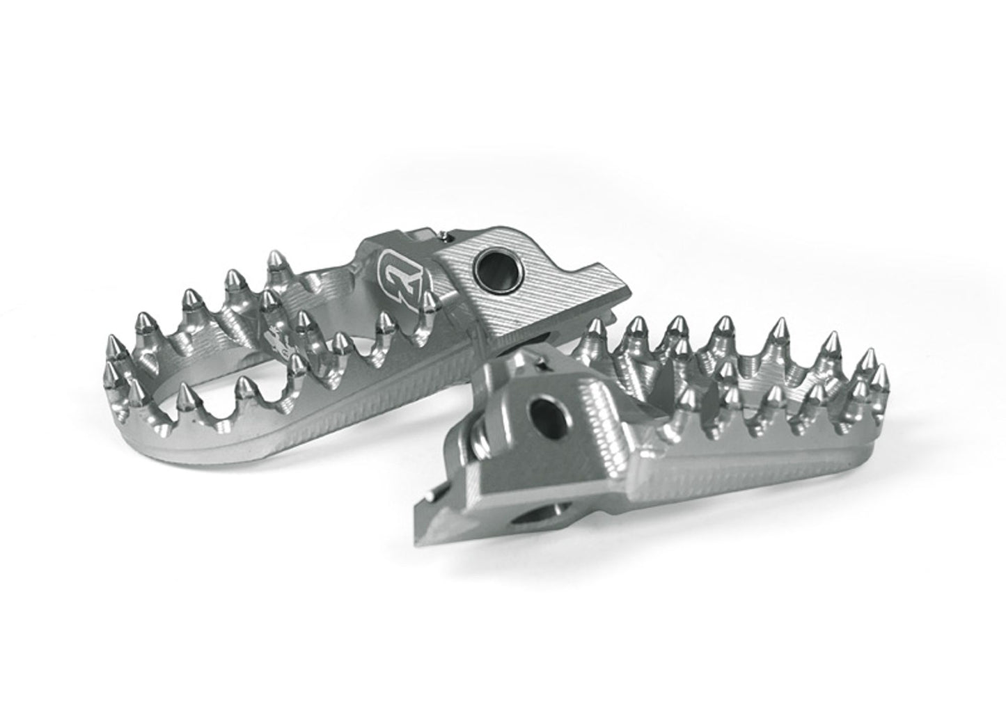 Pedane Racetech 3D KAWASAKI KX 250/450 2011-2024 Pedane Motocross Enduro GRIGIO