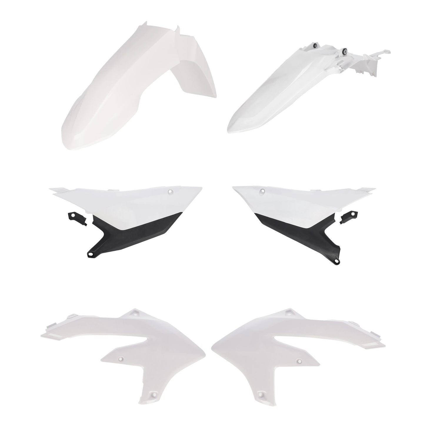KIT PLASTICA PER Y YZF450 26 ACERBIS BIANCO/NERO