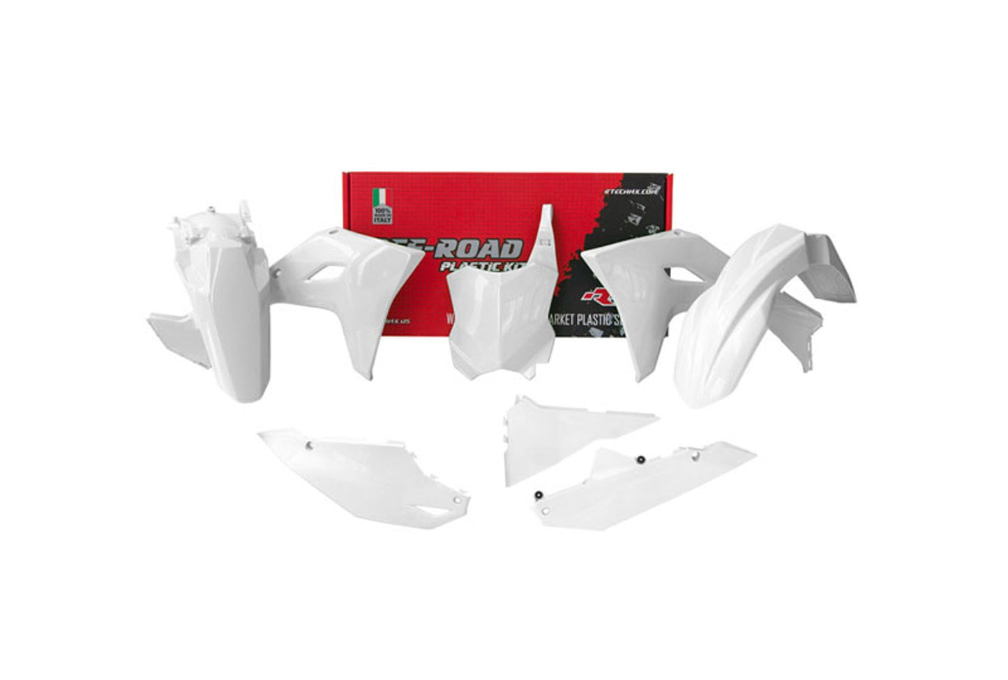Kit Plastiche Racetech KAWASAKI KX 250/450 2024-2026 Kit BIANCO