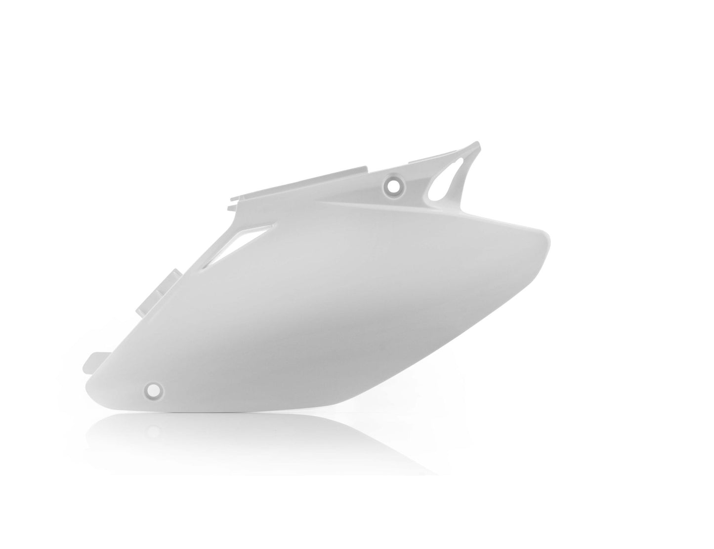 LATERALI PORTANUMERO HONDA ACERBIS BIANCO