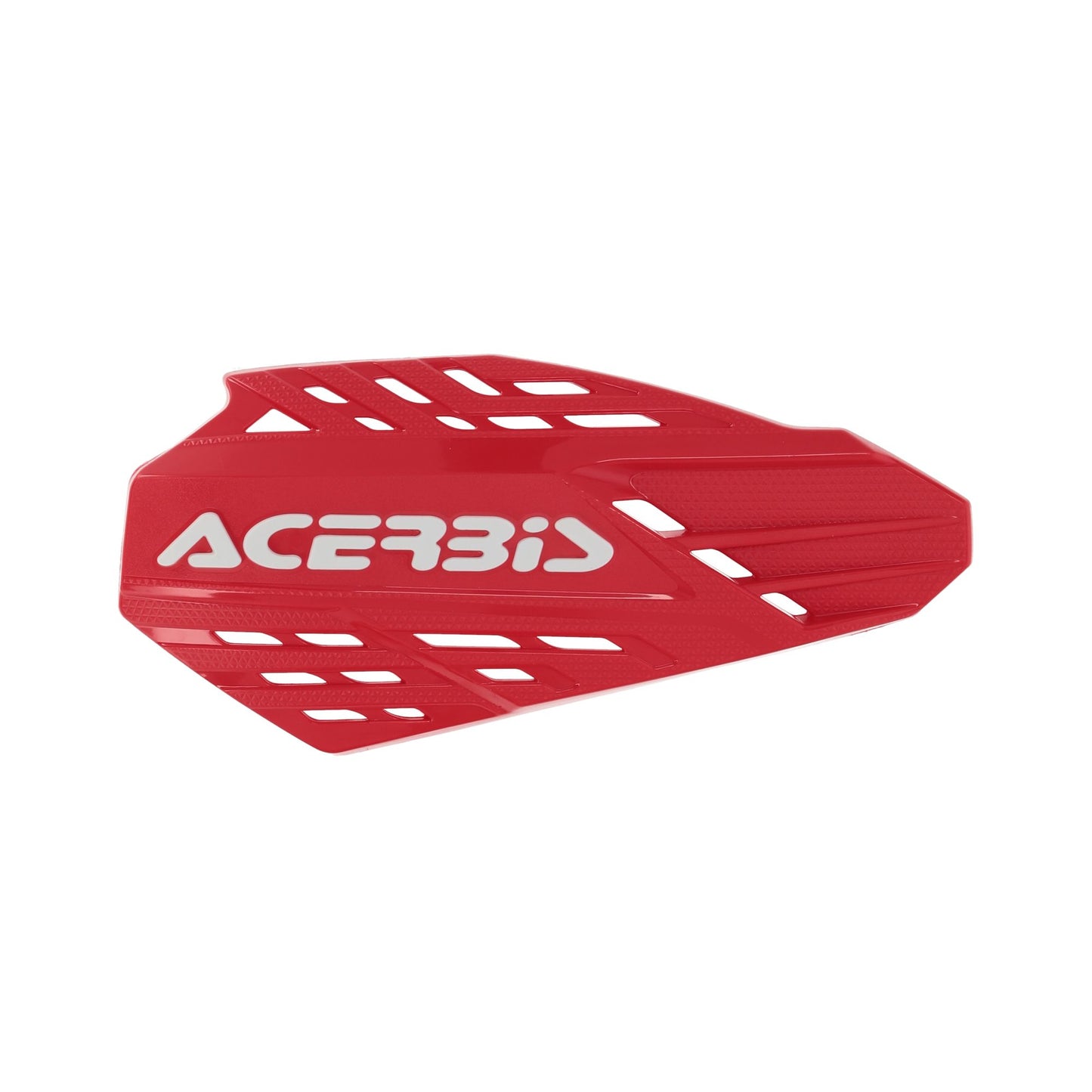 PLASTICHE DI RICAMBIO HAND LINEAR VENTED ACERBIS ROSSO/BIANCO