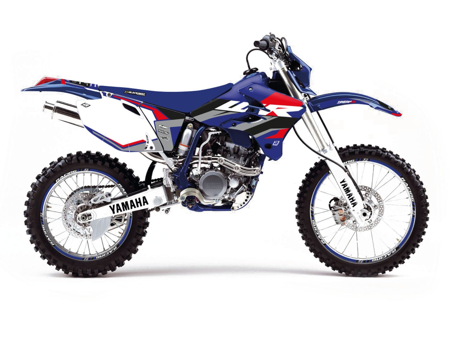 Kit Adesivi Dream 5 Blackbird Yamaha WRF 250 2003-2004
