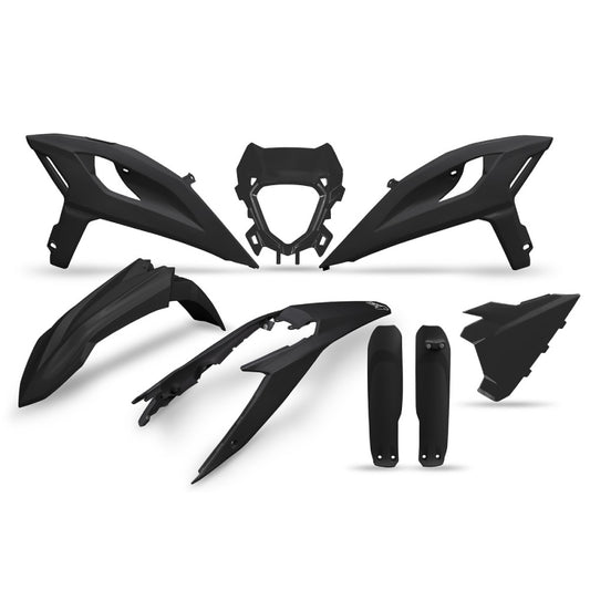UFO Plast Kit plastiche completi Beta RR 125 2T 2025-2026 Nero