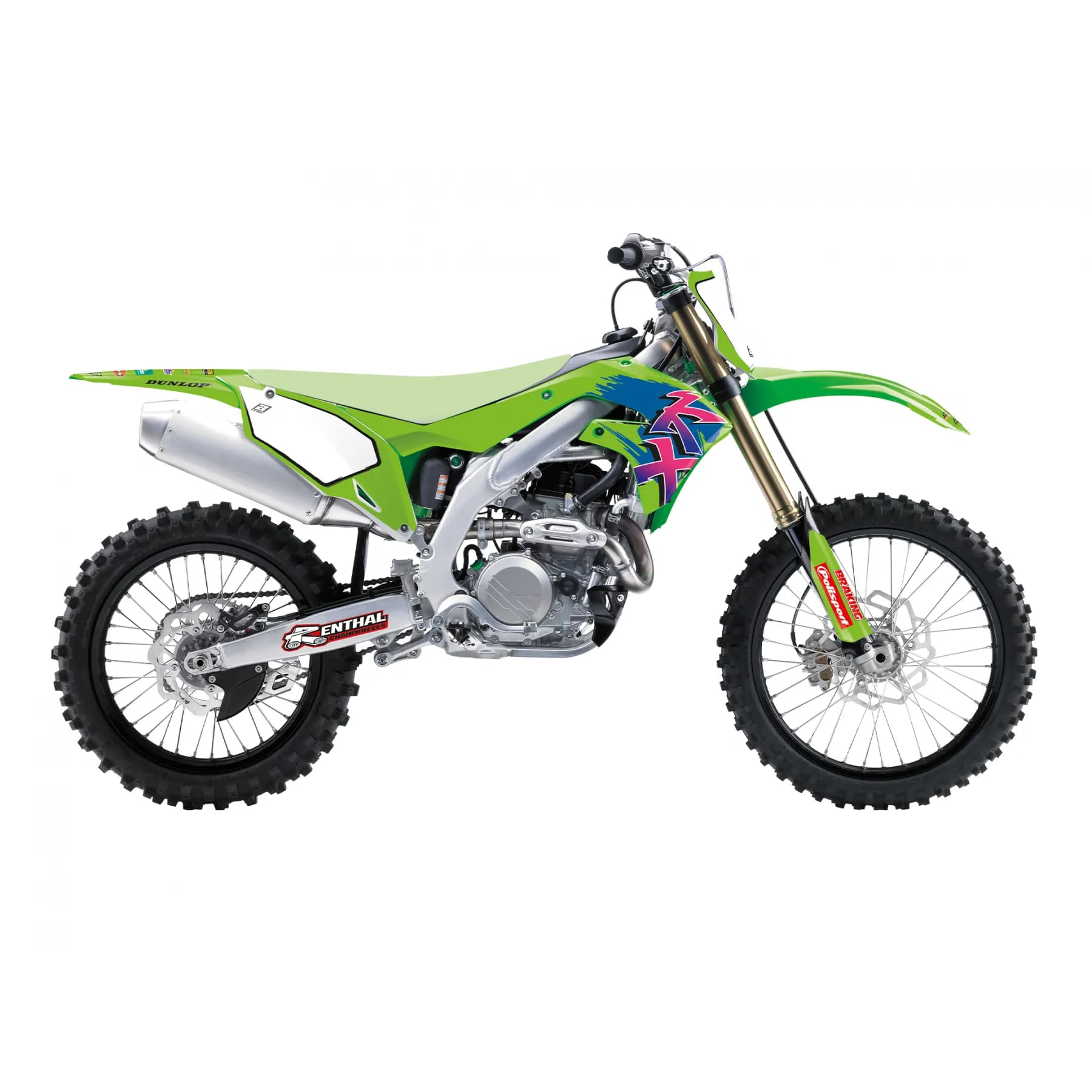 Blackbird Racing Kit completi grafiche Kawasaki KX 250 F 2021-2024