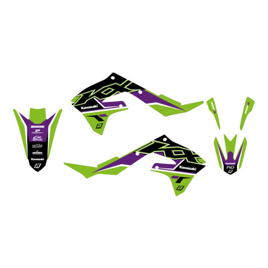 Blackbird Racing Kit completi grafiche Kawasaki KX 250 F 2021-2024