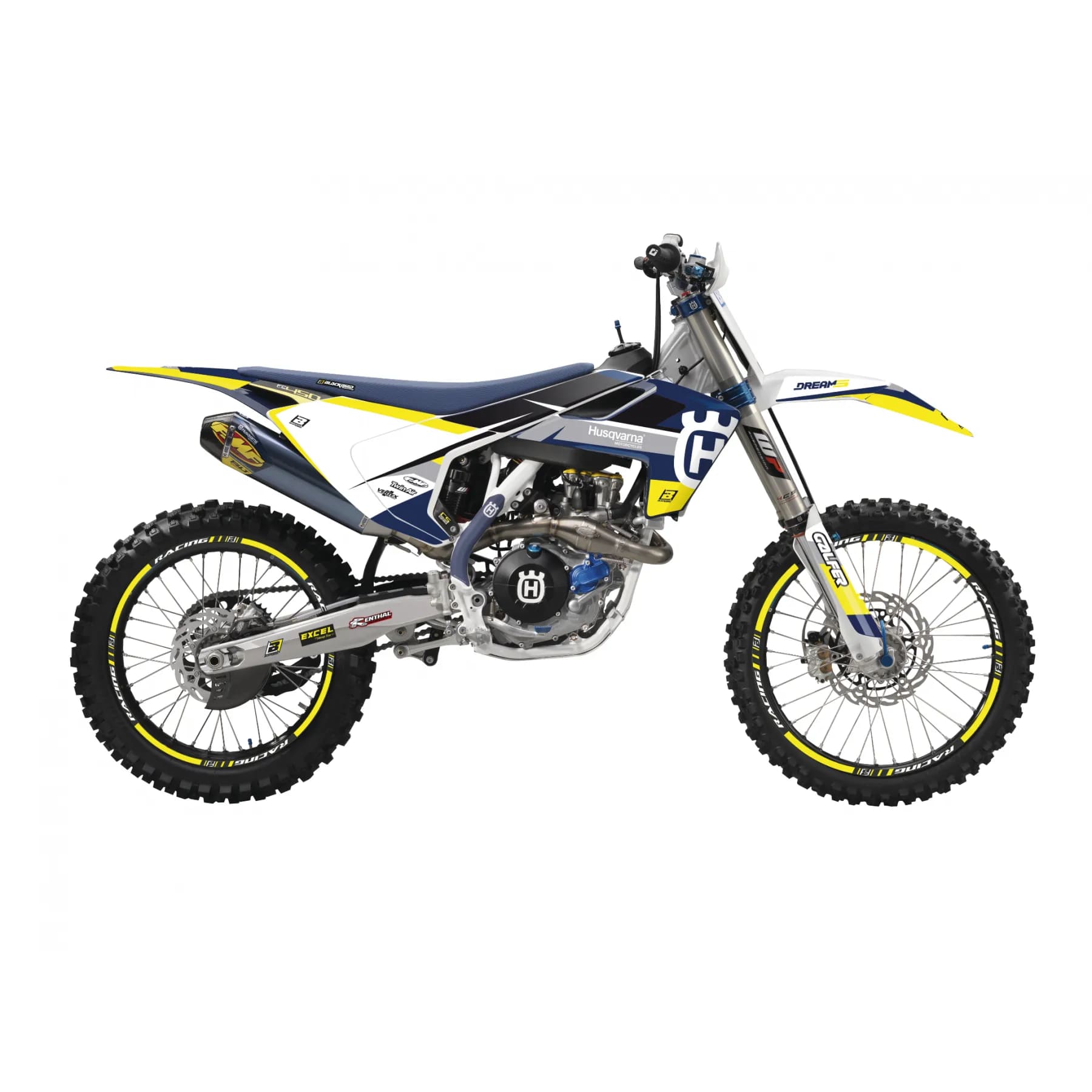 Blackbird Racing Kit completi grafiche Husqvarna 125 TC 2016-2018