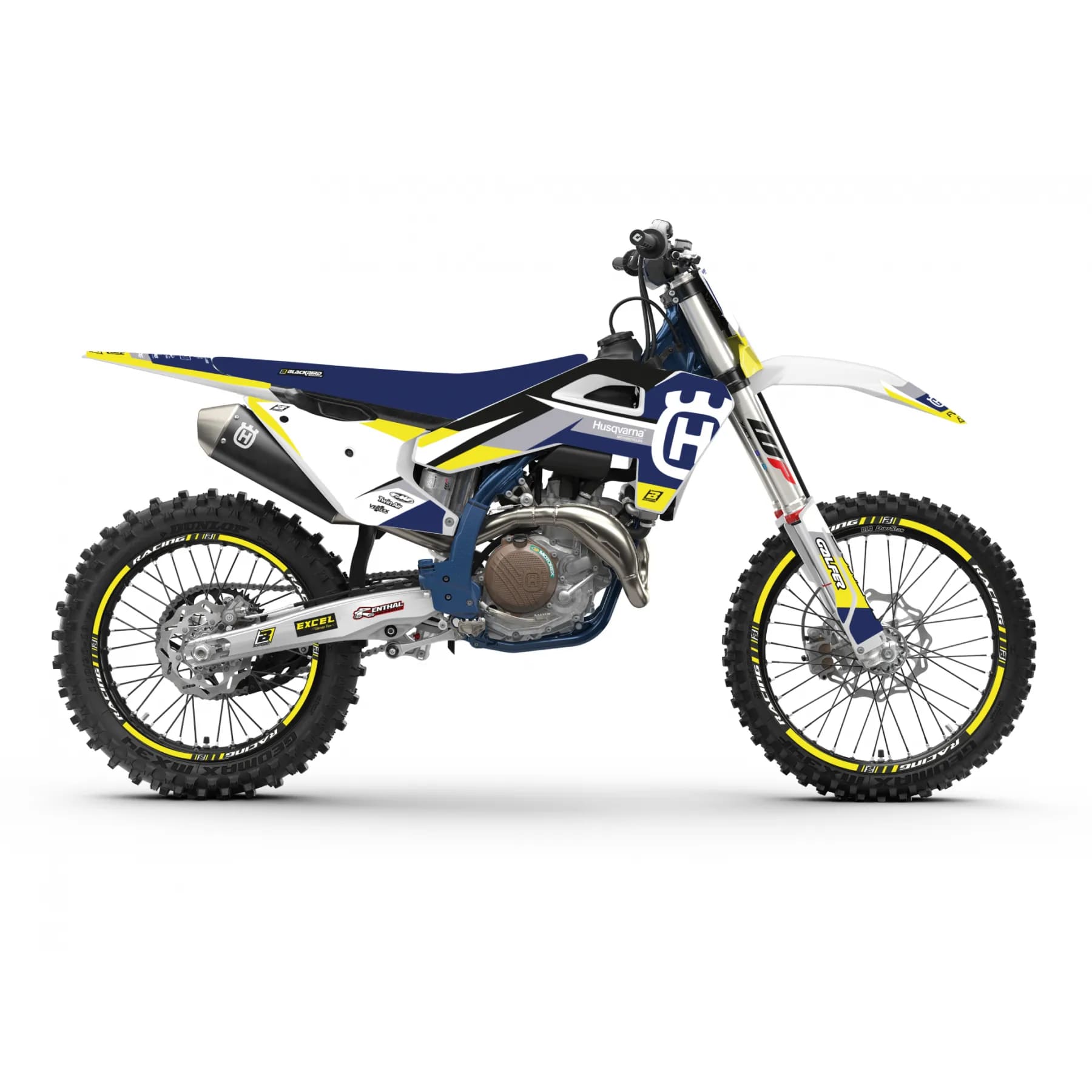Blackbird Racing Kit completi grafiche Husqvarna 125 TC 2025-2025
