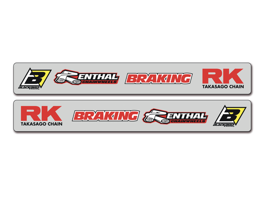 Blackbird Racing Adesivi forcellone Kawasaki KX 125 1994-2008