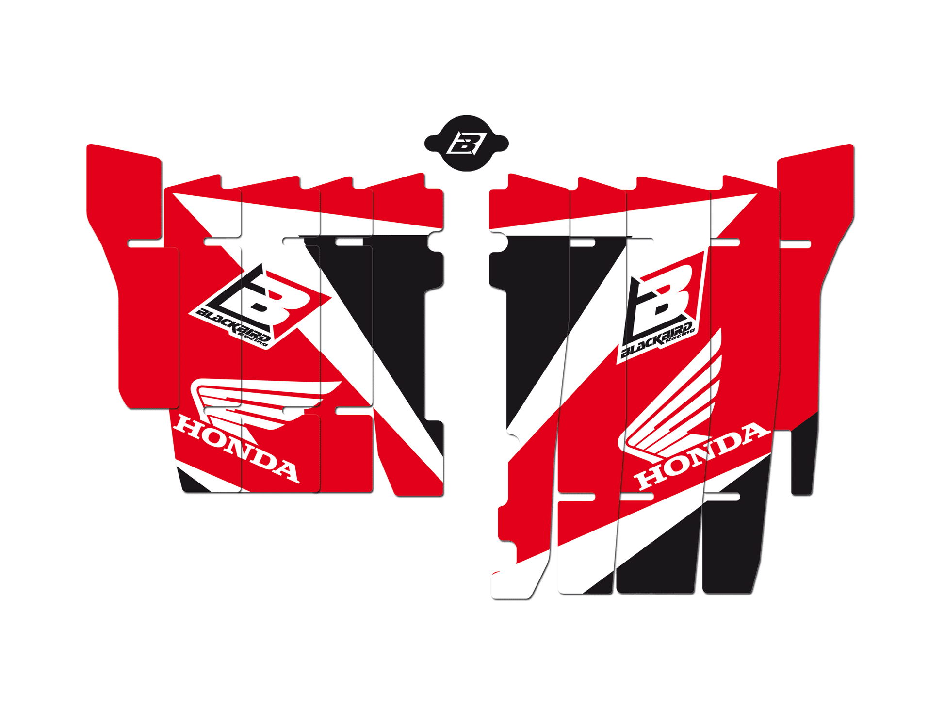 Blackbird Racing Adesivi griglia radiatore Honda CRF 450 R 2017-2020