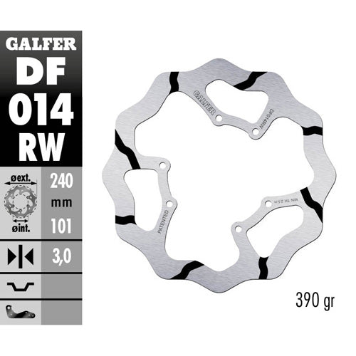 Galfer Dischi freno Race Honda CR 250 1995-2007 anteriore