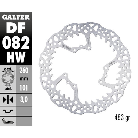 Galfer Dischi freno Shark Honda CRF 250 RX 2019-2025 anteriore