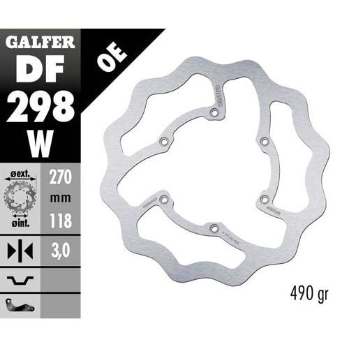 Galfer Dischi freno Wave Fantic 125 XE 2021-2024