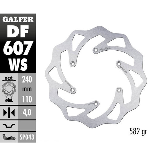 Galfer Dischi freno Wave GasGas 250 EC 2021-2025