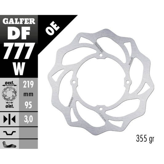 Galfer Dischi freno Wave KTM 85 SX 2003-2012 anteriore