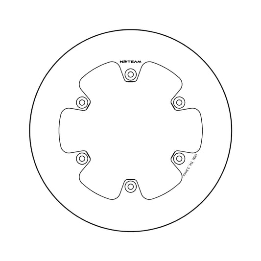 NRTeam Dischi freno pieni Fantic 250 XXF 2022-2025