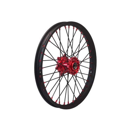 NRTeam Ruote complete offroad Fantic 125 XE 2021-2025 anteriore Rosso