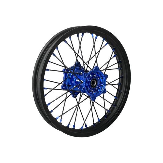 NRTeam Ruote complete offroad Fantic 125 XE 2021-2025 posteriore Blu