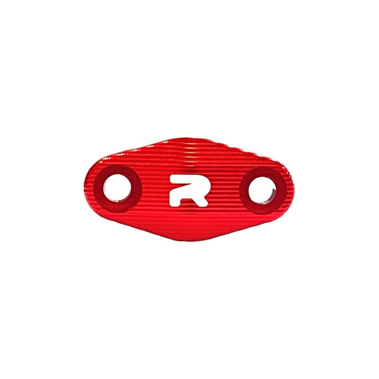 NRTeam Staffa tubo freno anteriore GasGas 125 MC 2021-2026 Rosso