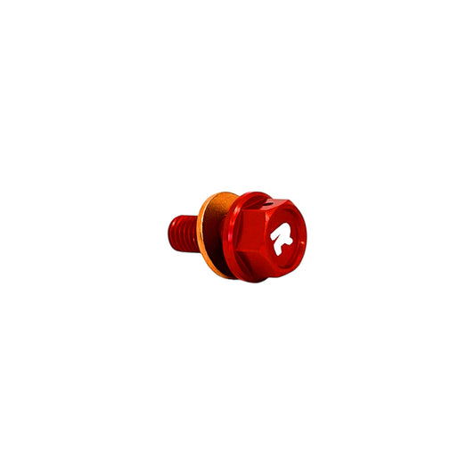 NRTeam Tappo magnetico scarico olio Honda CRF 250 R 2010-2017 Rosso