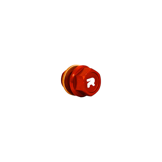 NRTeam Tappo magnetico scarico olio GasGas 125 MC 2021-2026 Rosso