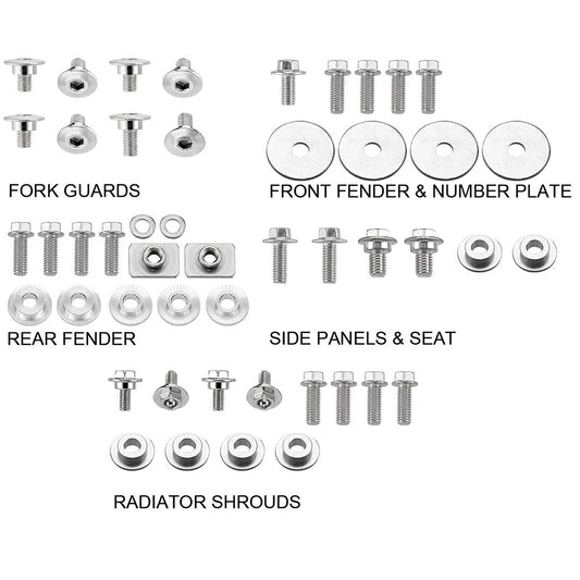 NRTeam Kit viti plastiche Honda CRF 250 R 2004-2009