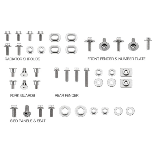 NRTeam Kit viti plastiche Yamaha YZ 125 2002-2021