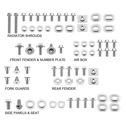 NRTeam Kit viti plastiche Yamaha YZ 450 F 2010-2013