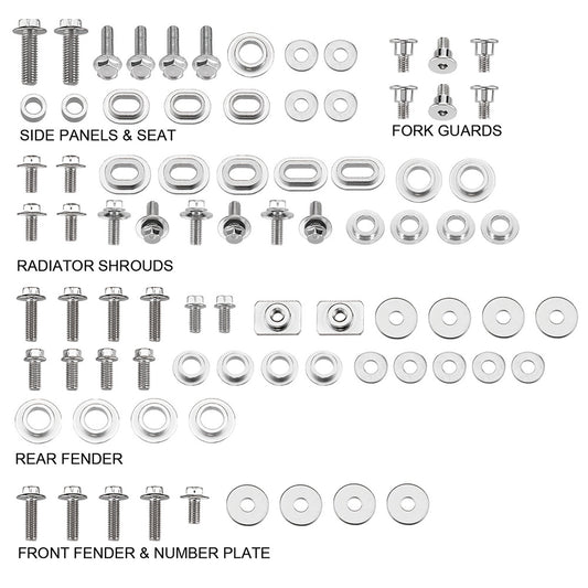 NRTeam Kit viti plastiche Yamaha YZ 250 F 2019-2021
