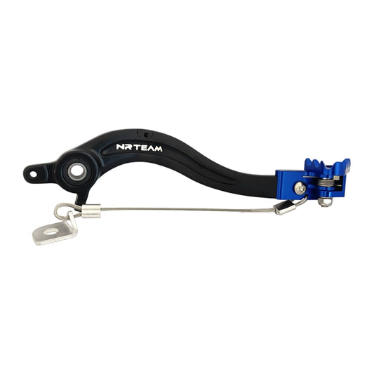 NRTeam Pedale freno posteriore forgiato Husaberg 125 TE 2011-2014 Blu
