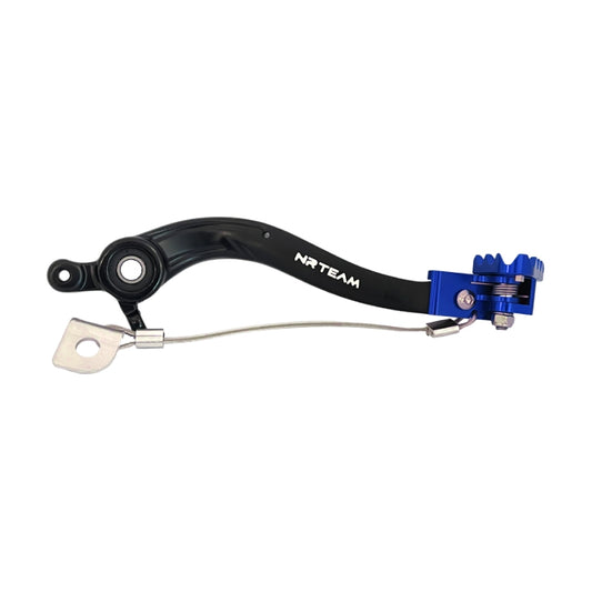 NRTeam Pedale freno posteriore forgiato GasGas 250 EC 2021-2023 Blu