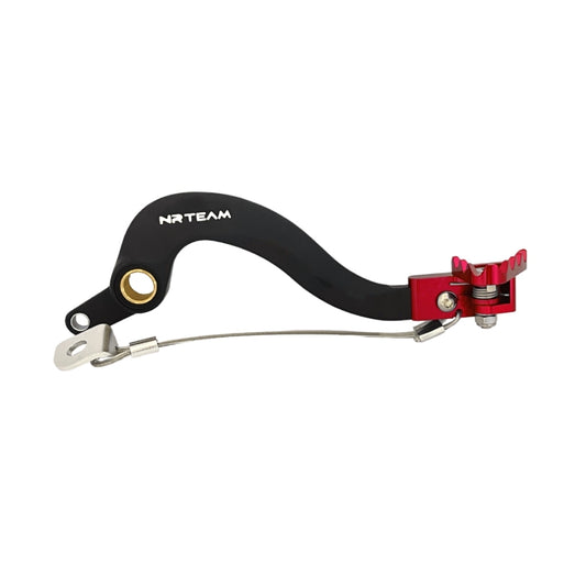 NRTeam Pedale freno posteriore forgiato Fantic 250 XXF 2024-2025 Rosso