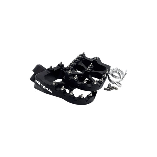 NRTeam Pedane maggiorate in ergal CNC Fantic 125 XE 2021-2025