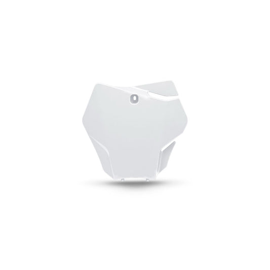 UFO Plast Tabella portanumero GasGas 125 MC 2021-2023 anteriore Bianco