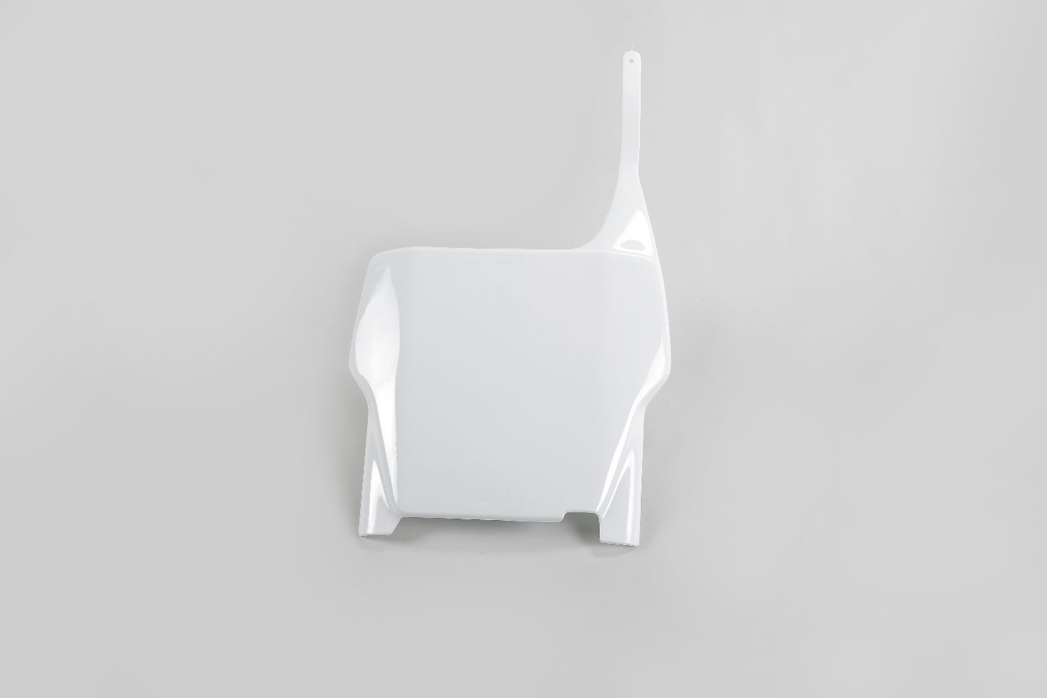UFO Plast Tabella portanumero Honda CR 125 2004-2007 anteriore Bianco
