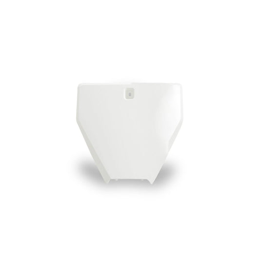 UFO Plast Tabella portanumero Husqvarna 125 TC 2016-2018 Bianco