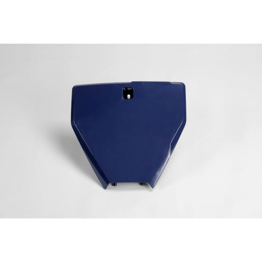 UFO Plast Tabella portanumero Husqvarna 125 TC 2016-2018 anteriore Blu