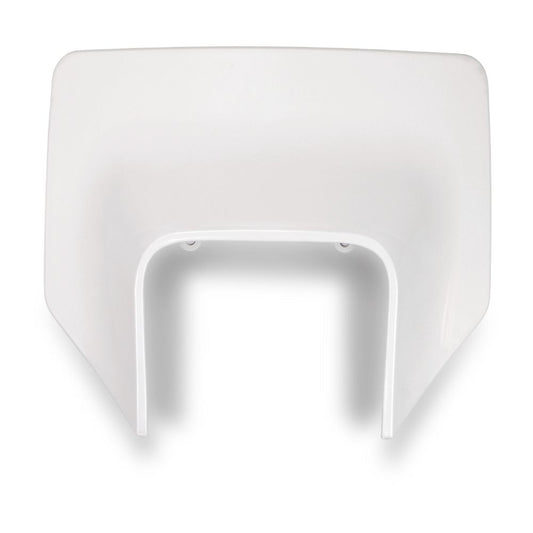 UFO Plast Plastica portafaro Husqvarna 250 FE 2017-2019 anteriore Bianco