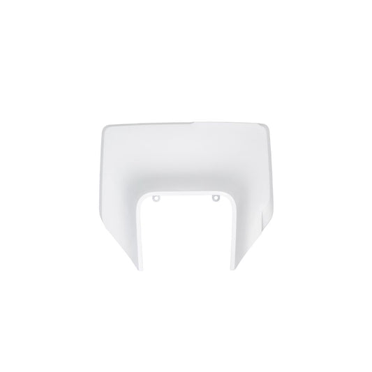 UFO Plast Plastica portafaro Husqvarna 150 TE 2020-2023 anteriore Bianco