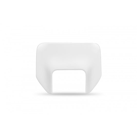 UFO Plast Plastica portafaro Husqvarna 150 TE 2024-2026 anteriore Bianco