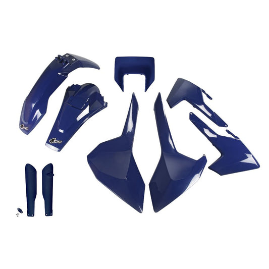 UFO Plast Kit plastiche completi Husqvarna 250 FE 2017-2019 Blu