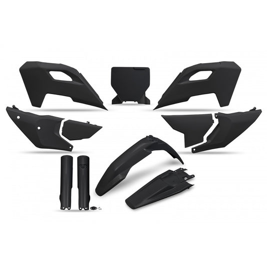UFO Plast Kit plastiche completi Husqvarna 125 TC 2023-2024 Nero